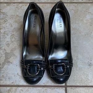 Guess Buckle Detail Heels